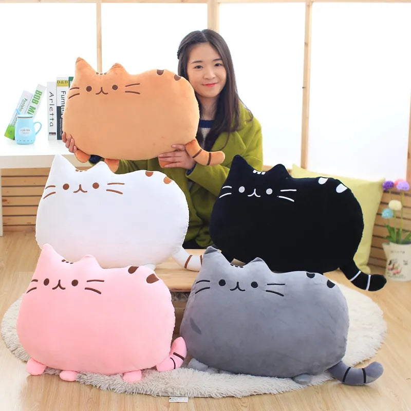 Kawaii Cat Plush Pillow