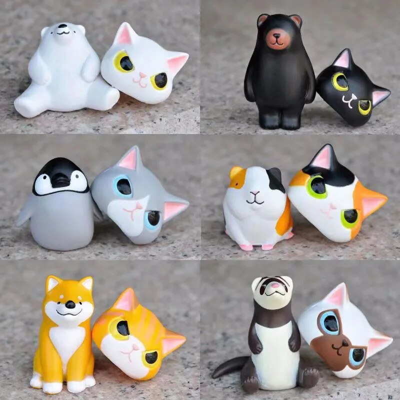 Creative Animals Disguised As Cats Ornaments