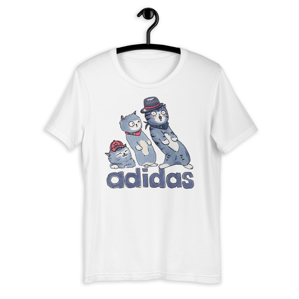 Adidas cat shirt online