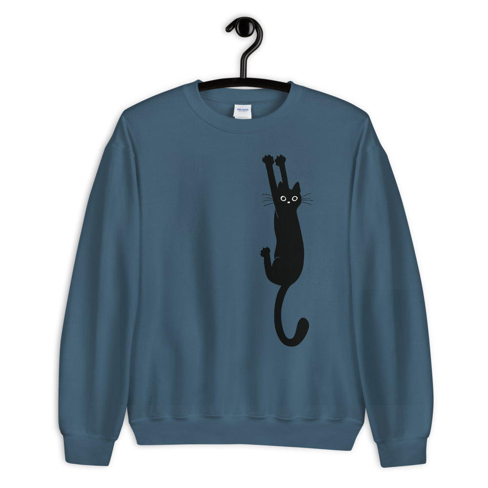 Black cat deals sweatshirt