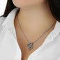 To The Best Mom Double Hearts Necklace
