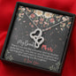 My Beautiful Mom Double Hearts Necklace