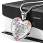 To My Cat Luxury Heart Necklace