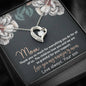 Love You My Amazing Mom Forever Love Necklace