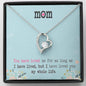 To My Mom Forever Love Necklace