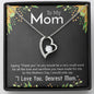 I love You Mom Forever Love Necklace