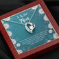 To The Best Mom Forever Love Necklace
