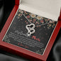 My Beautiful Mom Double Hearts Necklace