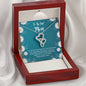 To The Best Mom Double Hearts Necklace