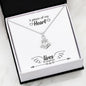 A Piece Of My Heart Anchor Necklace