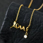 Heart To Heart Scripted Love Necklace