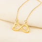 Heart To Heart Infinity Heart Necklace