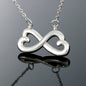 Husband To Wife Infinity Hearts Necklace