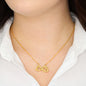 Husband To Wife Infinity Hearts Necklace