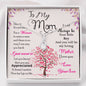 I love You Mother Alluring Beauty Necklace