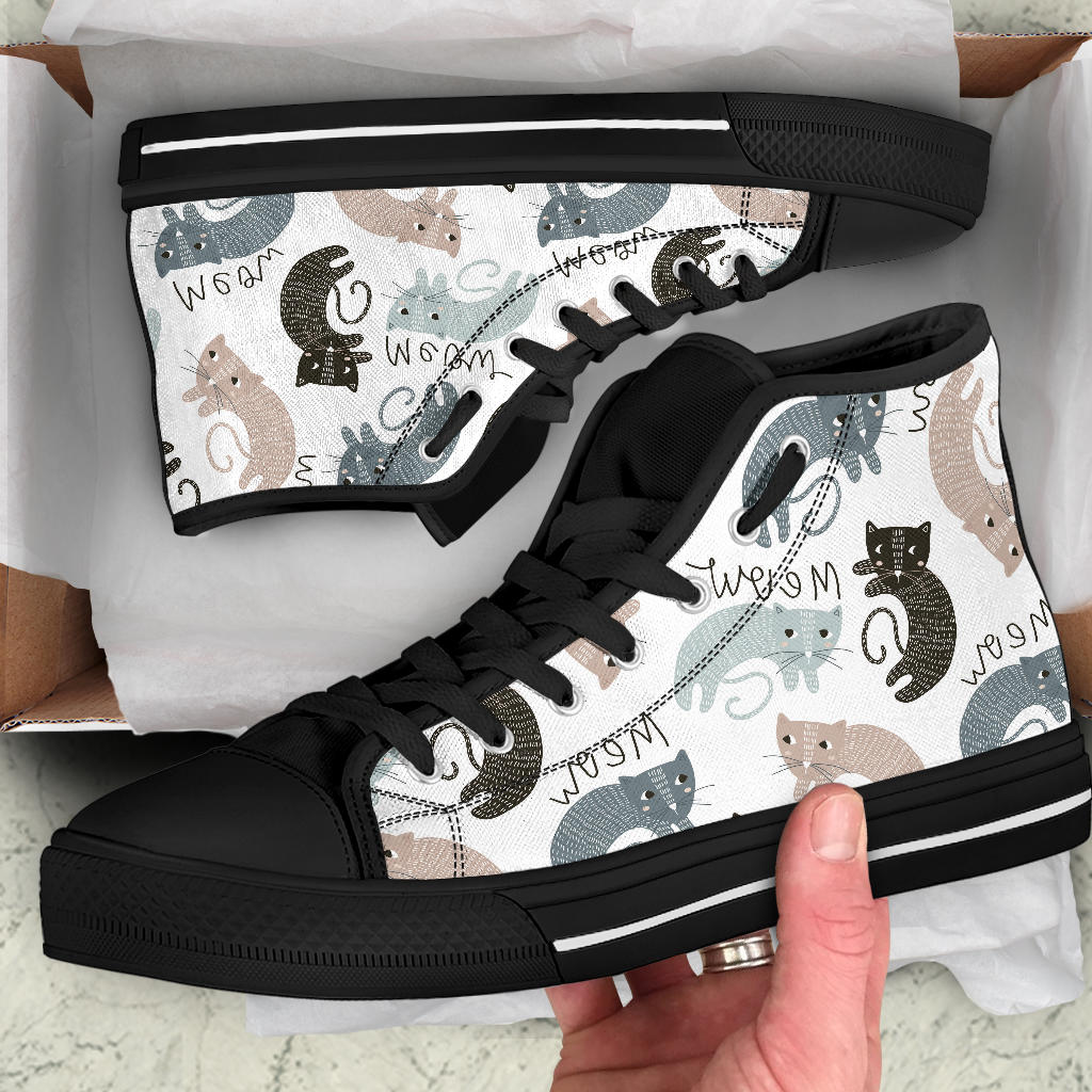 Cat on sale canvas shoes