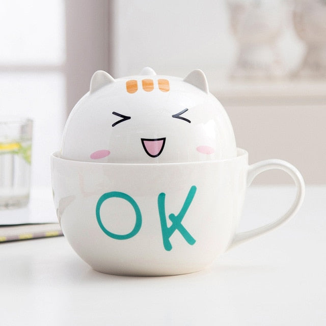 Cute Cat Ceramic Ramen Bowl – Cute Cat Nation