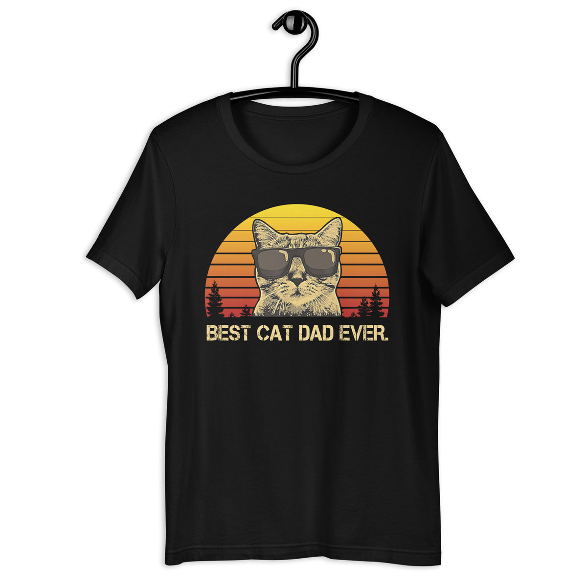 Best cat outlet dad t shirt