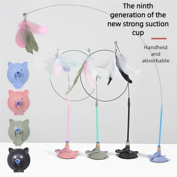 Feather Kitten Play Toy