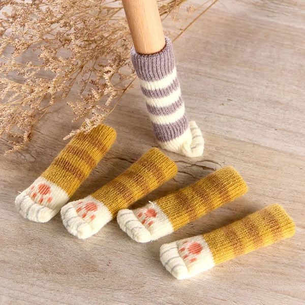 Cute Cat Paw Table Chair Legs Sock