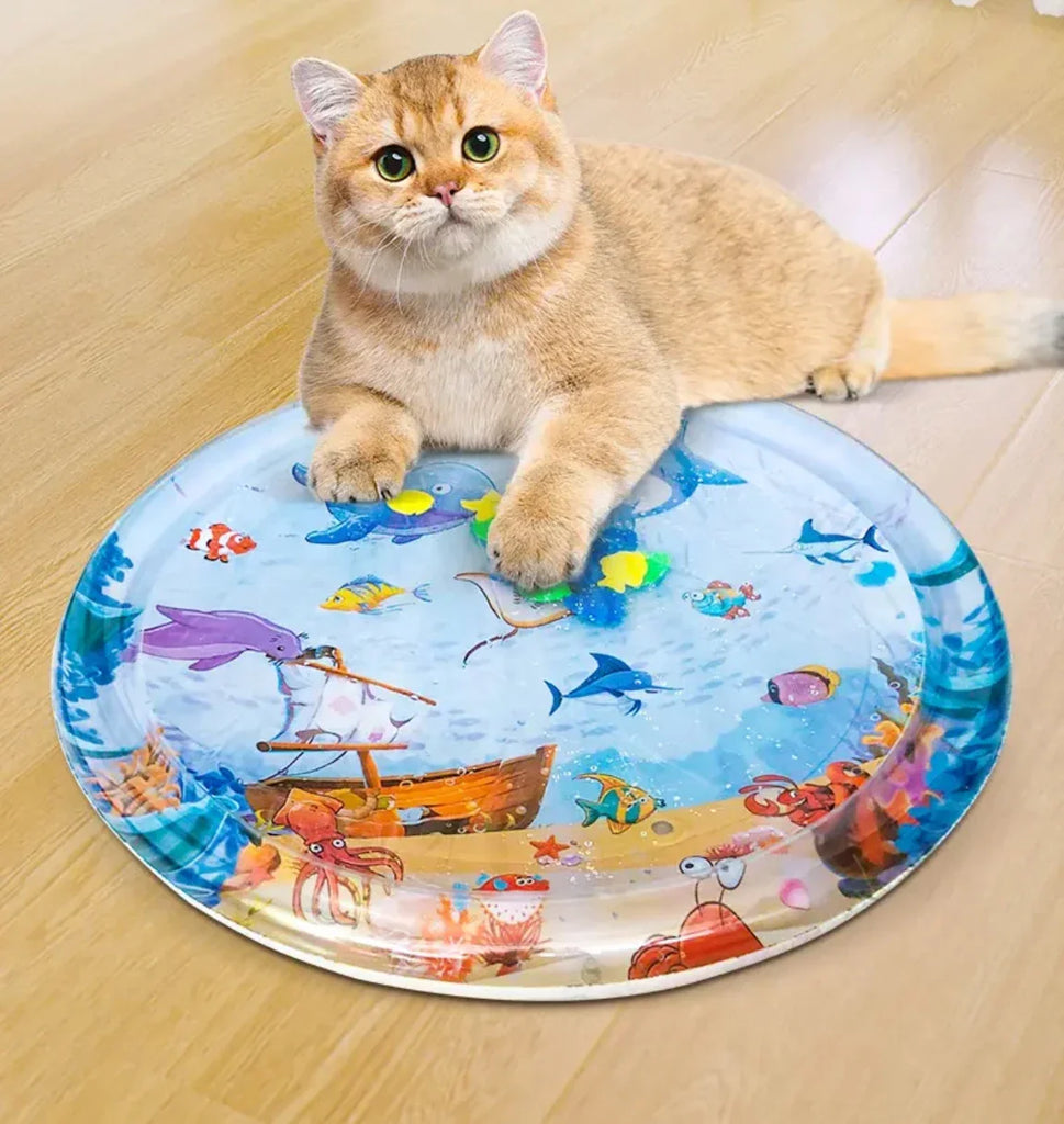 Cute Cat Water Mat