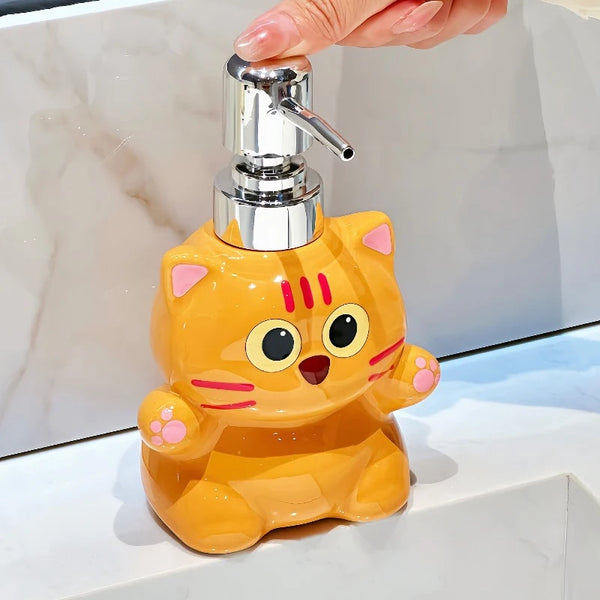 Cute Cat Lotion Bottle