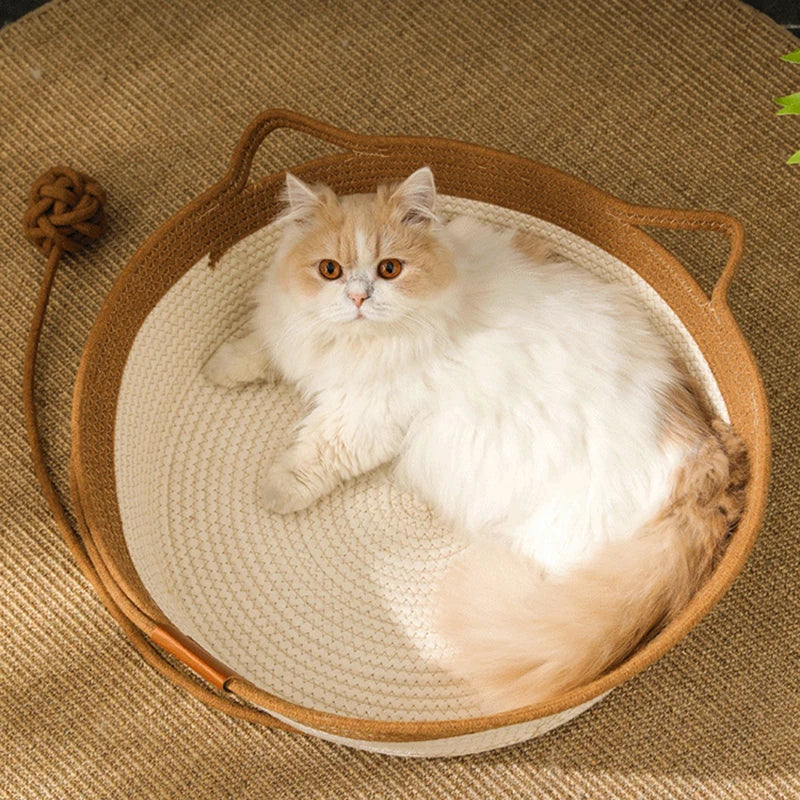 Summer Cooling Cat Bed Baskets