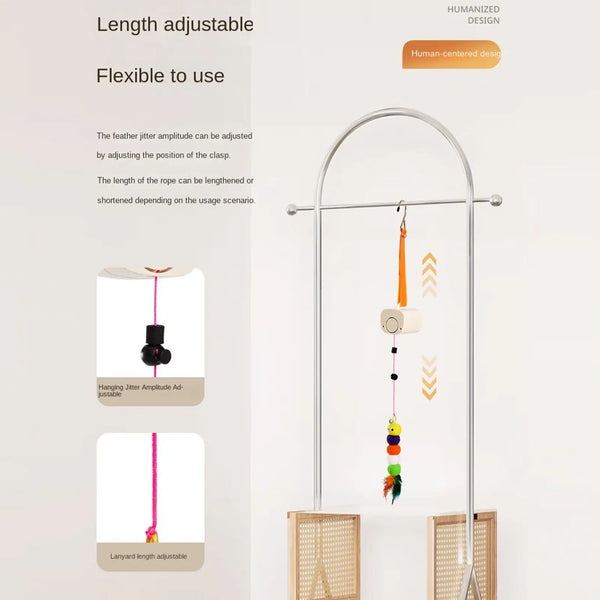 Rechargeable Automatic Interactive Cat Toy