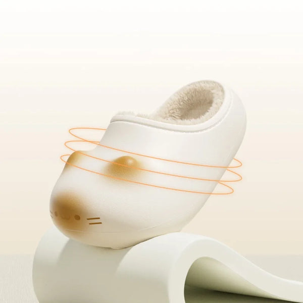 Cute Waterproof Cat Slippers