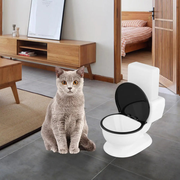 Automatic Cat Toilet Shape Water Dispenser