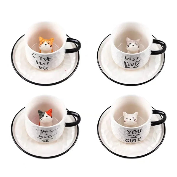 Cute Kitten Ceramic Mug