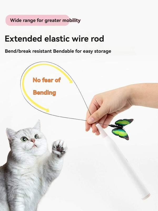 Interactive Electric Stick Cat Toy