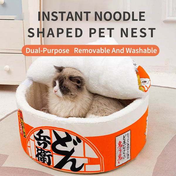 Cozy Noodles Cat Dog Bed House