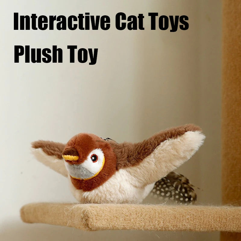 Flying Bird Cat Toys