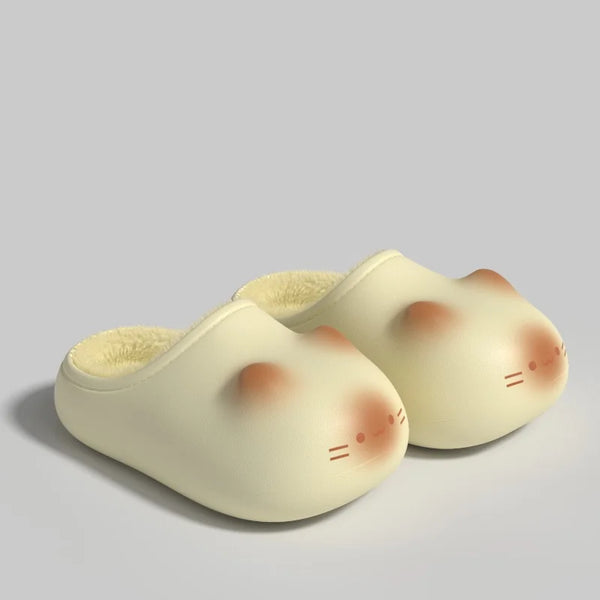 Cute Waterproof Cat Slippers