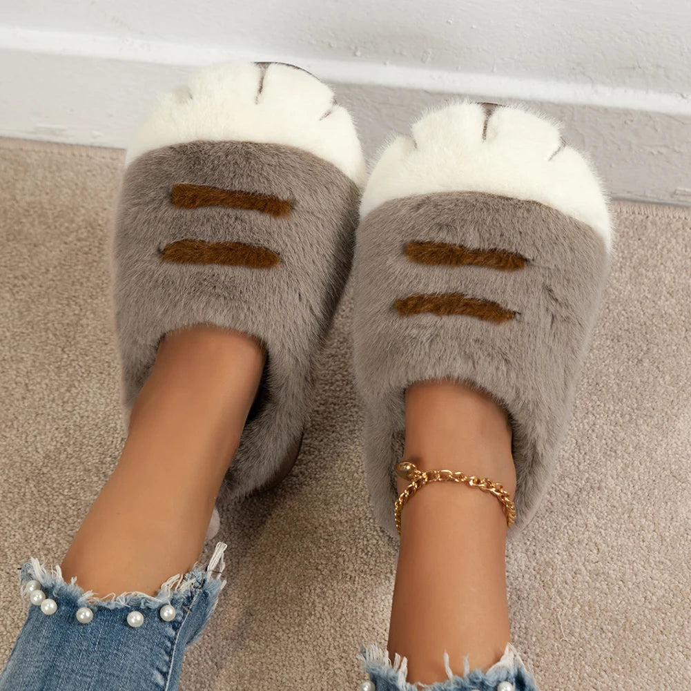 Cute Cat Paw Slippers