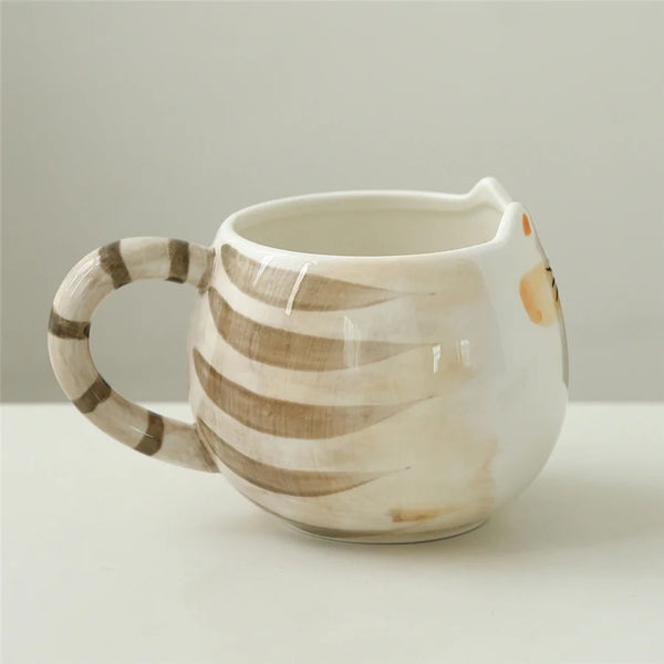 Cute Cat Shaped Mug