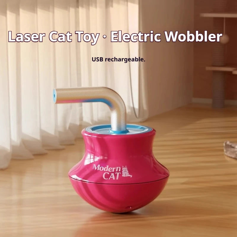 360° Rotating Irregular Laser Cat Toy