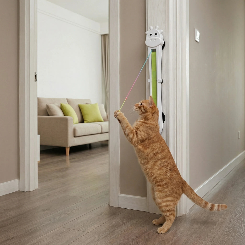 Interactive Giraffe String Cat Toy – Cute Cat Nation