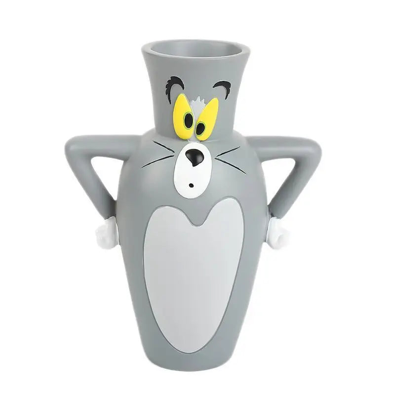 Cute Toms And Jerrys Cartoon Vase