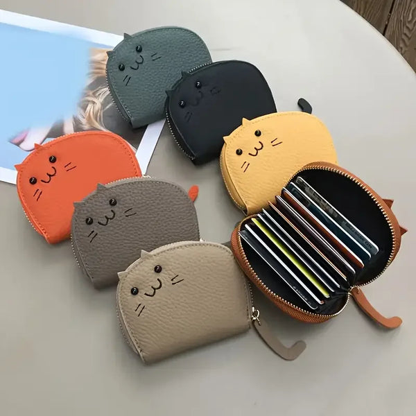 Cartoon Cat Shaped Wallet
