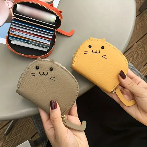 Cartoon Cat Shaped Wallet
