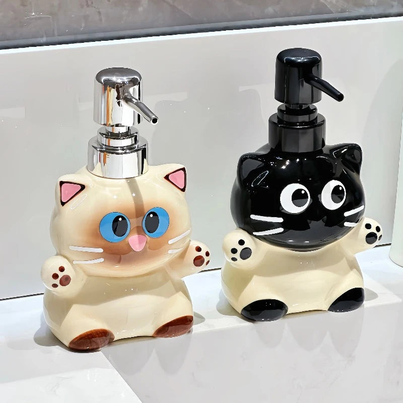 Cute Cat Lotion Bottle
