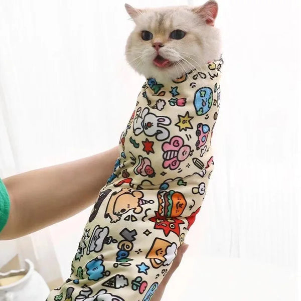 Cat Grooming Wrap Self-Adherent Mat