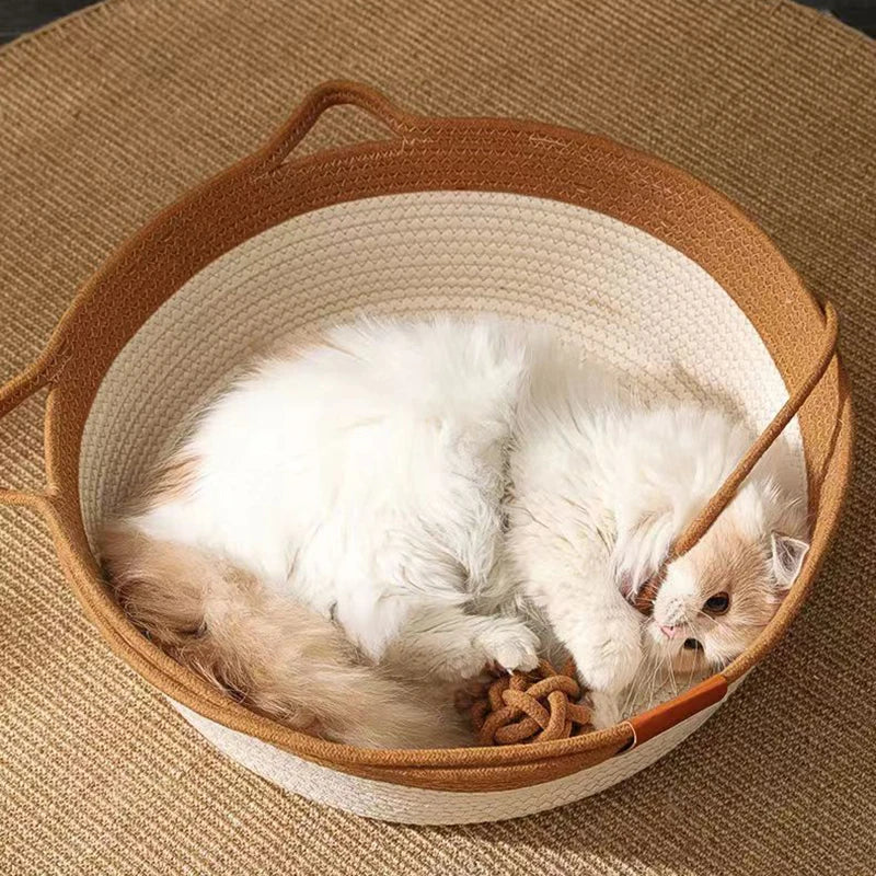 Summer Cooling Cat Bed Baskets Cute Cat Nation