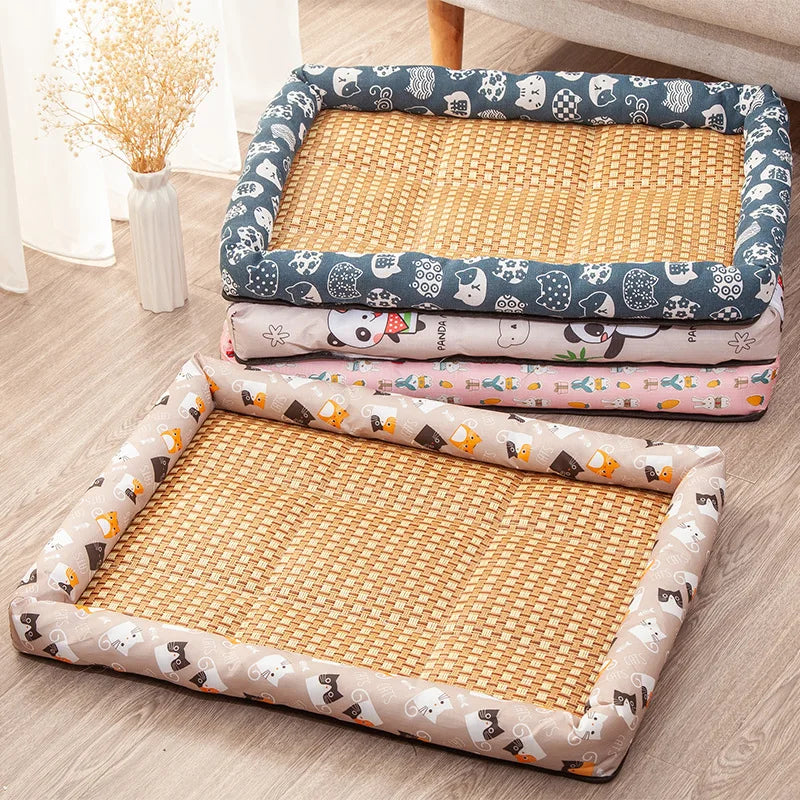Summer Cooling Cat Dog Bed