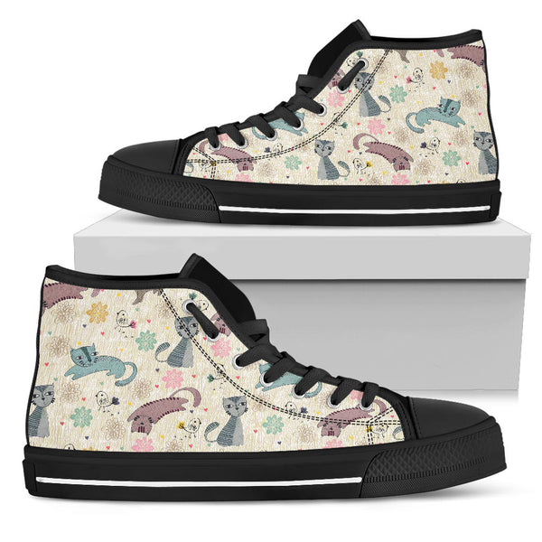 Cat Flower Shoes