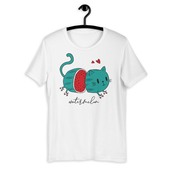 Watermelon Cat Unisex T-shirt