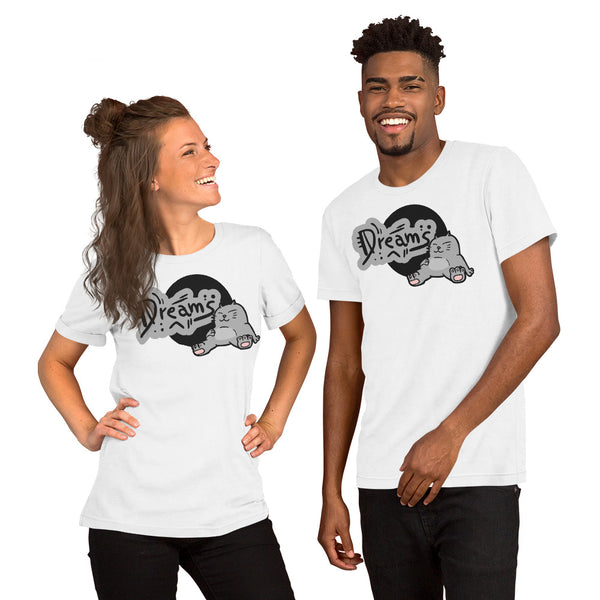 Dreaming Cat Unisex T-shirt