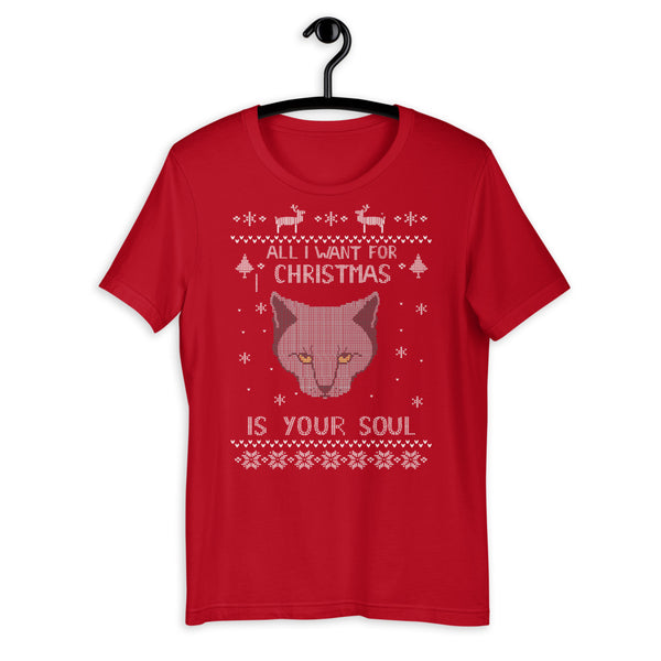 Christmas Cat Soul Unisex T-shirt